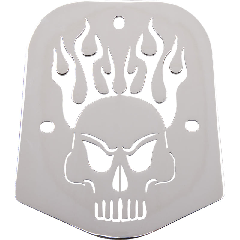 COBRA 1506-0009 02-5052 Backrest Insert tall  - skull