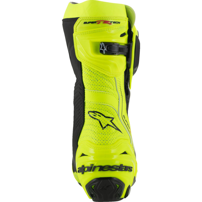 ALPINESTARS Supertech R Vented Boots Fluorescent - Yellow/Black US