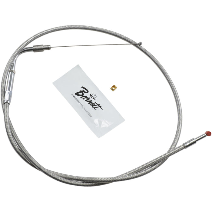 BARNETT DS-223598 102-30-30012-06 Stainless Steel Throttle/Idle Cable - +6"