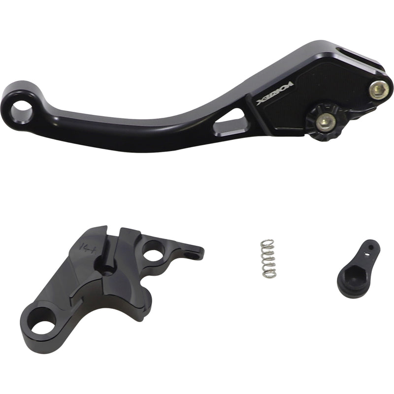 VORTEX 0613-1199 LVC560 Race Short Clutch Lever 2.0 Clutch Lever - Short - Black