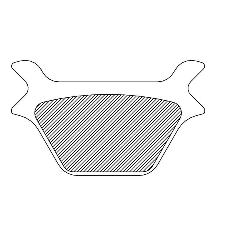 Drag Specialties Brake Pad - DS-325009 For Harley 1987-1999