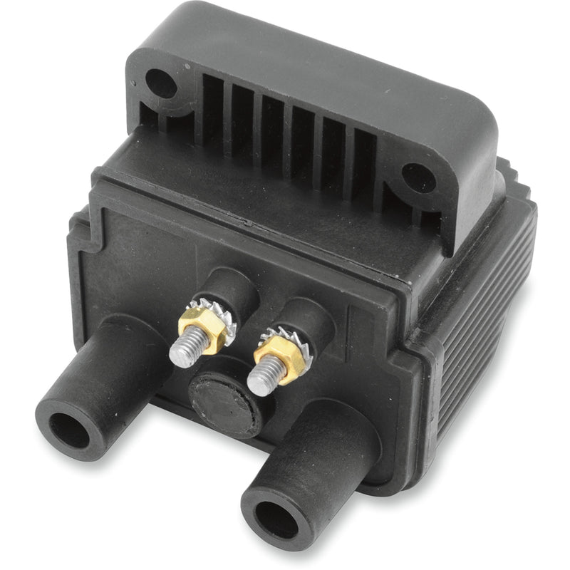 DRAG SPECIALTIES 12 Volt Mini Dual-Fire Ignition Coil Ohm - Black