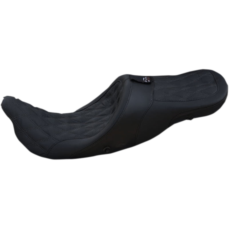 Danny Gray Airhawk Longhaul Seat - 21-413DIAAIR For Harley Touring 2008-2023
