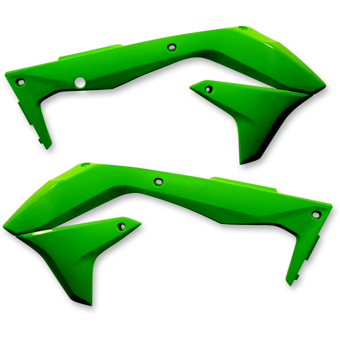ACERBIS 0520-1562 2449690006 Replacement Radiator Shrouds Radiator Shrouds - Green