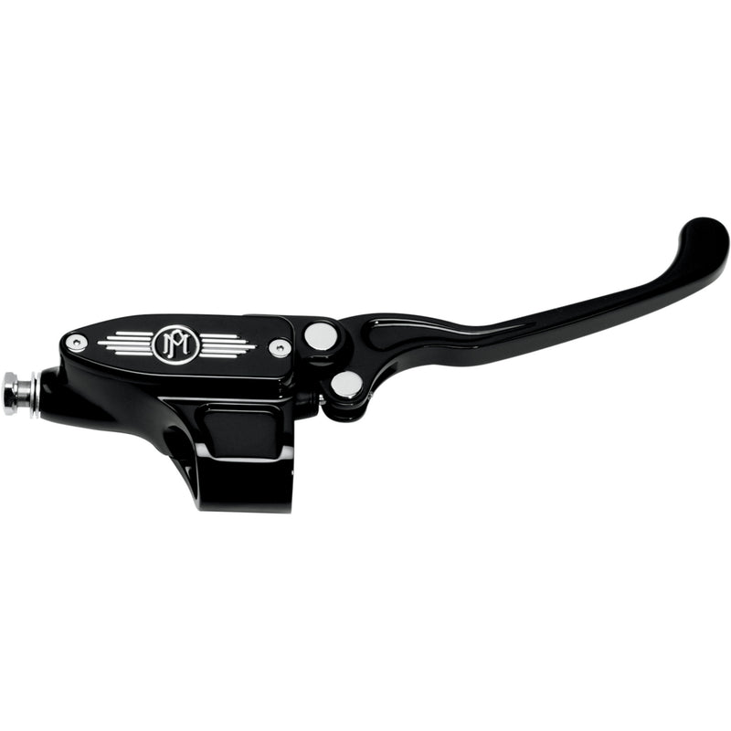 Performance Machine (pm) Contour Lever Assembly - 0062-2910-BM For Harley Motorcycles 1996-2013