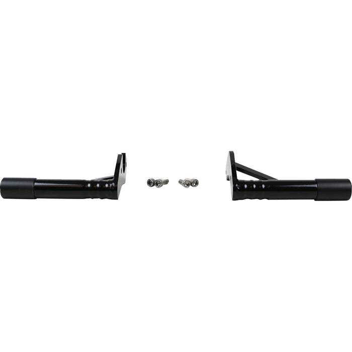 KODLIN USA 0505-2346 K59513 M8 Softail Rear Guards - Frame Guards - Rear - Black - Softail