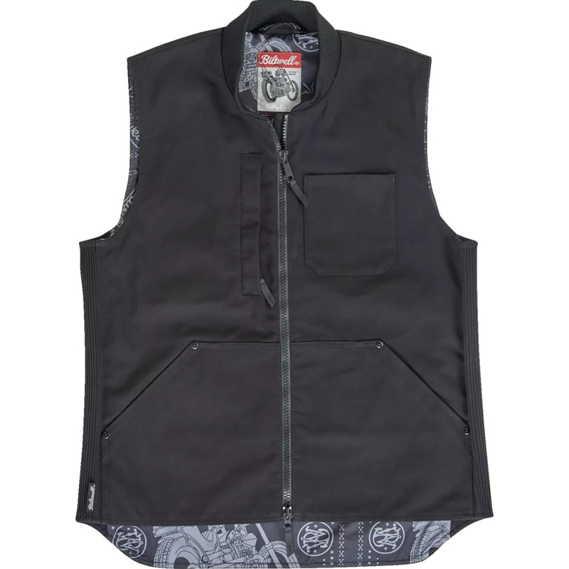 BILTWELL 4 Speed Vest Black