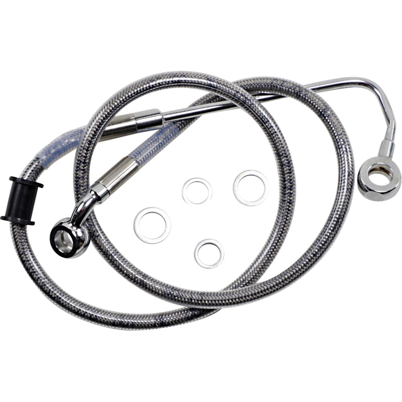 Drag Specialties Brake Line - 1741-5765 For Harley Softail Deluxe 2015-2017
