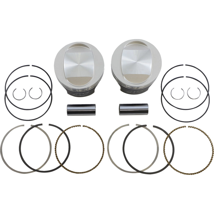 WISECO 0903-1558 K0207PS Tracker Series™ Piston Kit Tracker™ Series Piston Kit - 3.875" - 88 Cubic Inch Bored to 95 Cubic Inch - Standard - Twin Cam