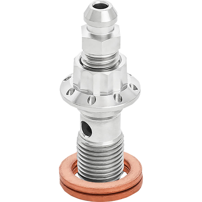 Arlen Ness Banjo Bolt - 300-821 For Harley Motorcycles 2008-2026
