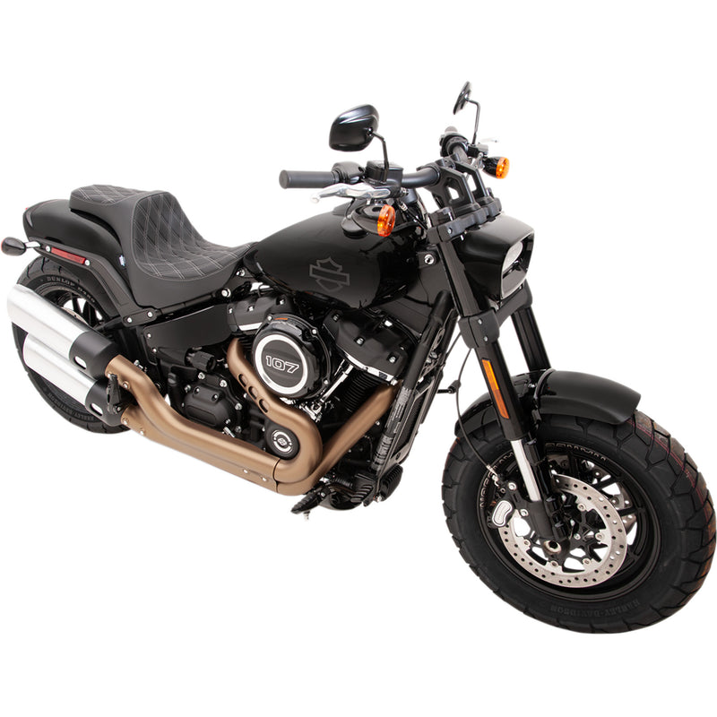 Drag Specialties Predator III Seat - 0802-1073 For Harley Softail 2018-2023