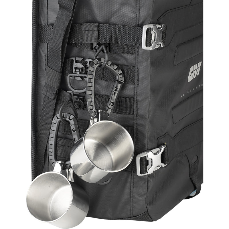 GIVI 3501-1405 GRT709 Gravel-T 35 Liter Saddlebags Gravel-T Saddlebags - 35 liter