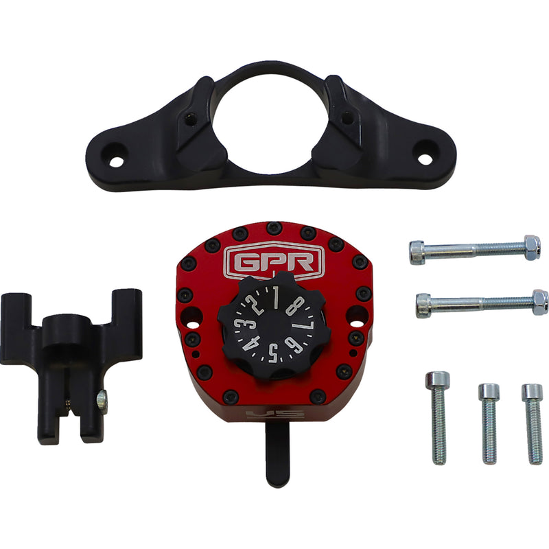 GPR 0414-0634 5-5011-4005R V5-S Steering Damper Steering Damper - Red - V5-S - R6