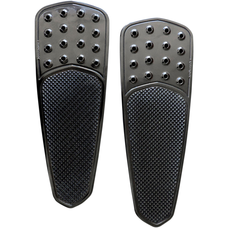 Accutronix Teardrop Floorboard - FBF01-KDTB For Harley Motorcycles 1983-2026