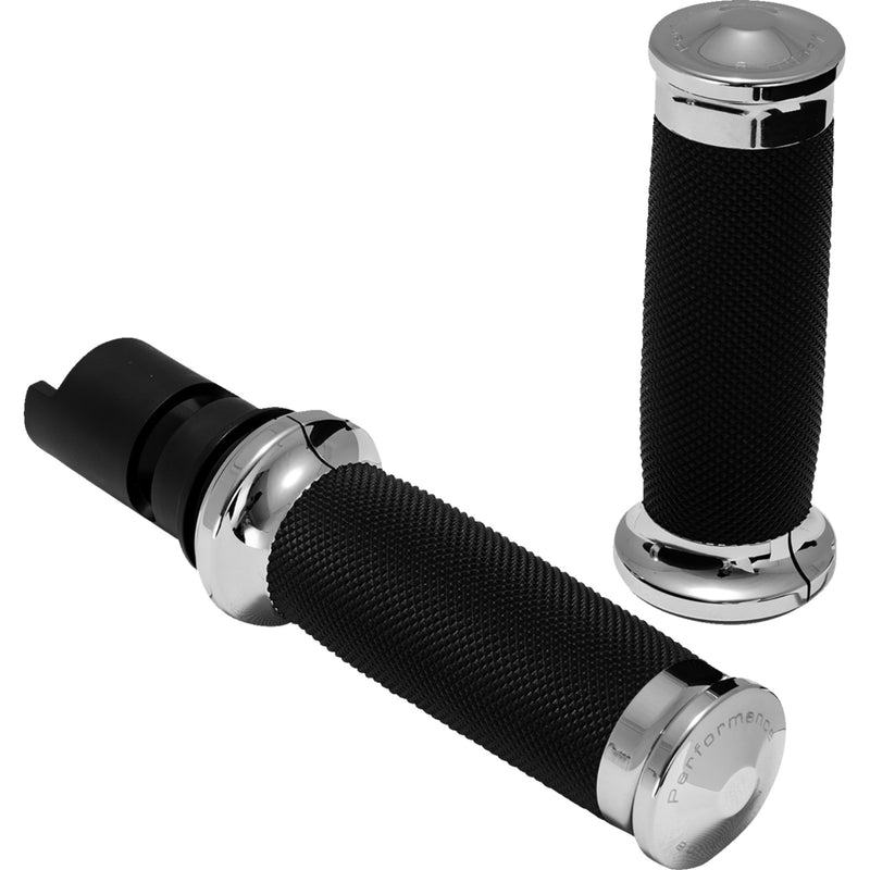 Performance Machine Contour Grips - 0063-2105M-CH For Harley Motorcycles 2024-2026