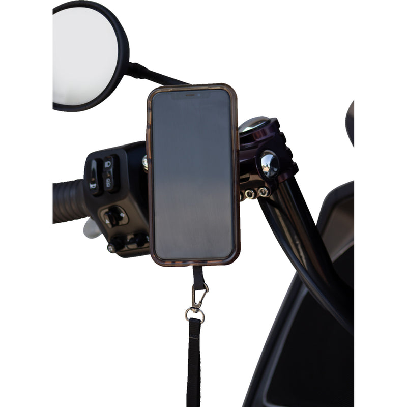 Klock Werks iOmount™ Handlebar Switch Mount Ambidextrous Mount Black Challenger Pursuit - KWD-04-0609-B For Indian 2020-2026