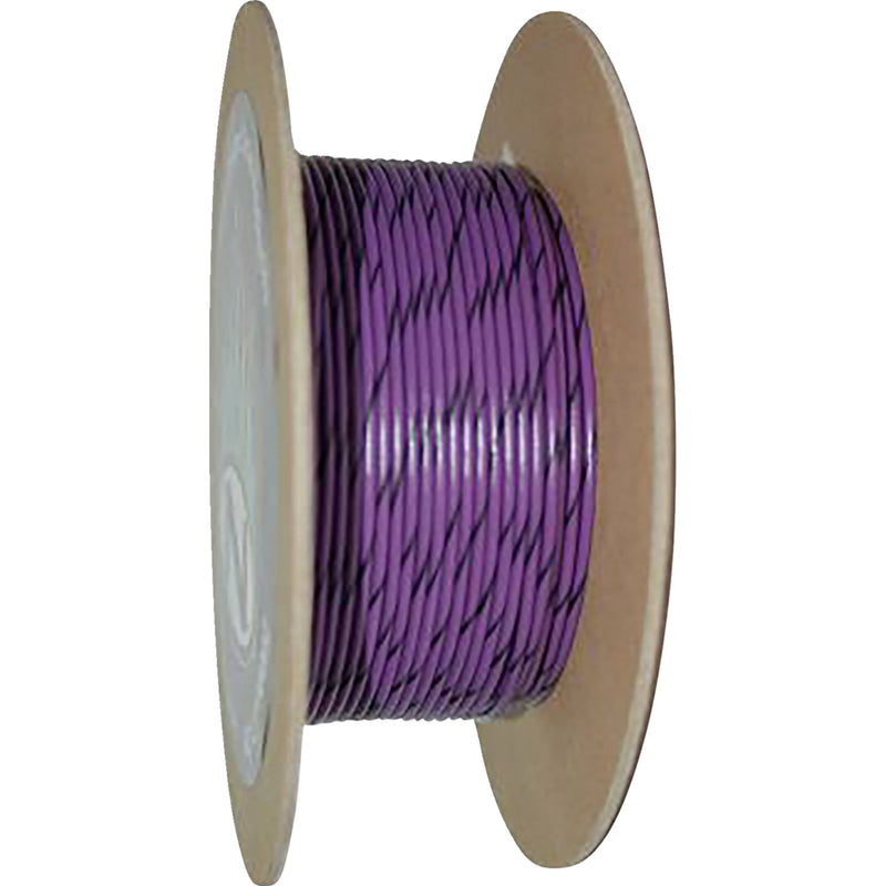 NAMZ 2120-1323 NWR-70-100-20 OEM Color Wire Spool 100' Wire Spool - 20 Gauge - Violet/Black