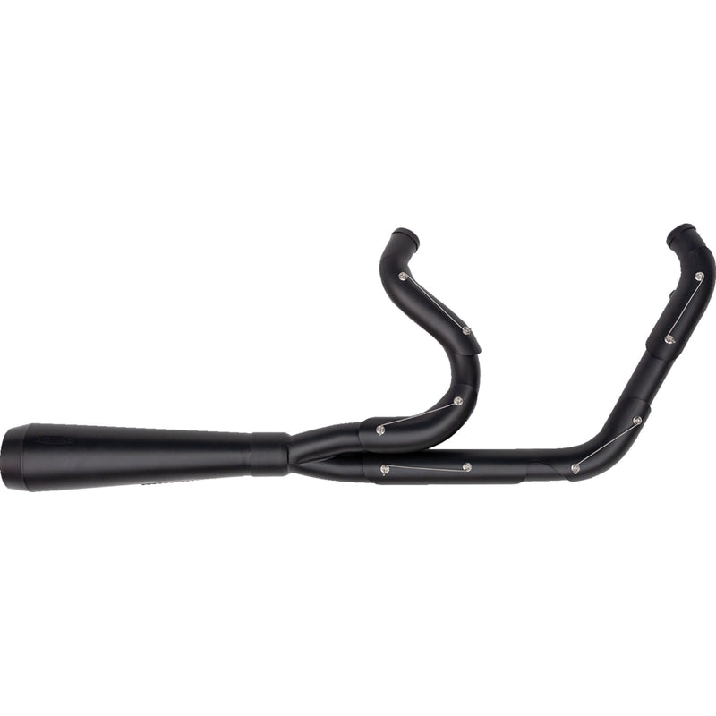 Trask Assault 2-Into-1 Exhaust System - TM-5052BKBK For Harley Softail 2018-2024