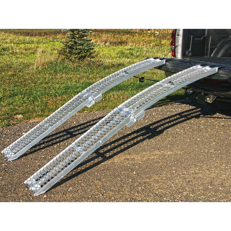 YUTRAX 3910-0082 TX107 Loading Ramps Arched Folding Ramps - 12"x 89"