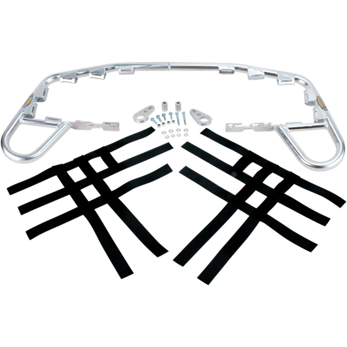 MOTORSPORT PRODUCTS 0530-1196 81-3801 EZ-Fit Nerf Bar Kit Nerf Bars - Raptor - Silver