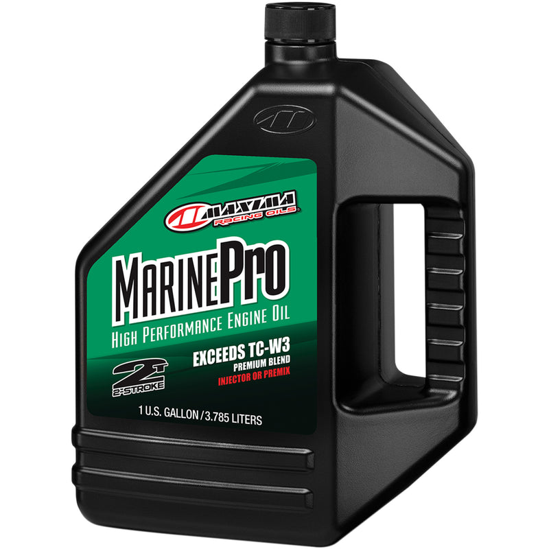 MAXIMA RACING OIL 259128 259128 Marine Pro Mineral 2T Engine Oil Marine Pro Oil - 1 US gal
