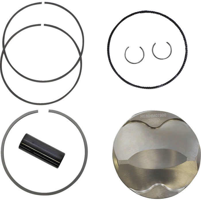 WISECO 0910-5073 RE804M07800 Racer Elite™ 4-Stroke Series Piston Piston Kit - 78.00 mm - Gas Gas | Husqvarna | KTM