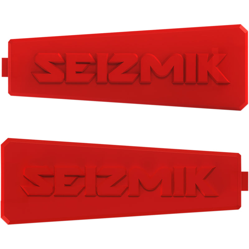 SEIZMIK 0640-1105 56-18094 Strike Side View Mirror Custom Color Kit Color Inserts - Strike Mirror - Red - Pair