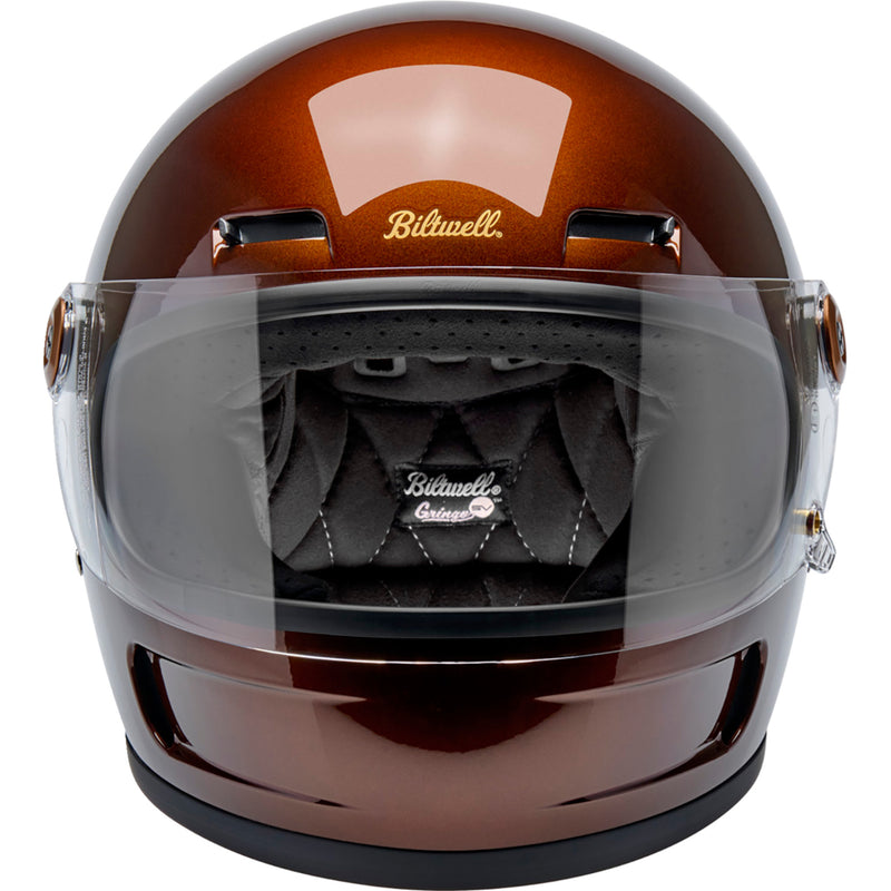 BILTWELL Gringo SV Helmet Metallic - Whiskey