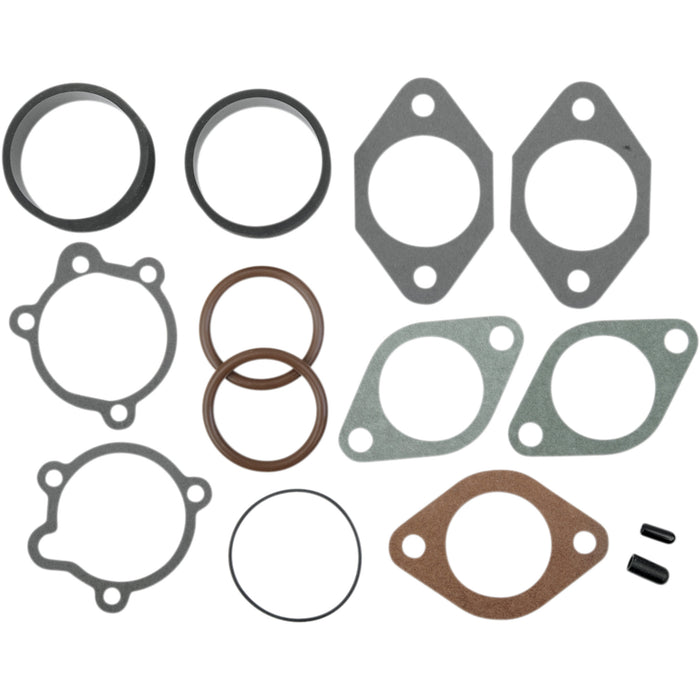 JAMES GASKET 0934-1610 JGI-27002-78 Carburetor and Intake Manifold Gasket Kit Intake/Carb Gasket Kit