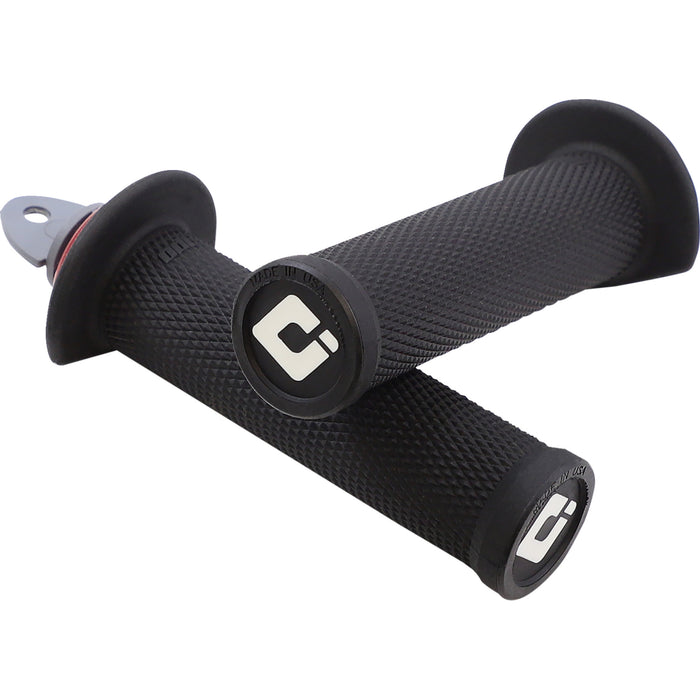 ODI 0630-2877 J33RFB-R Ruffian ATV/PWC Grips Grips - Ruffian - ATV/PWC - Black/Red