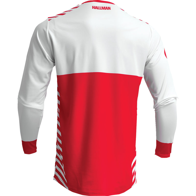 THOR Differ Slice Jersey White/Red