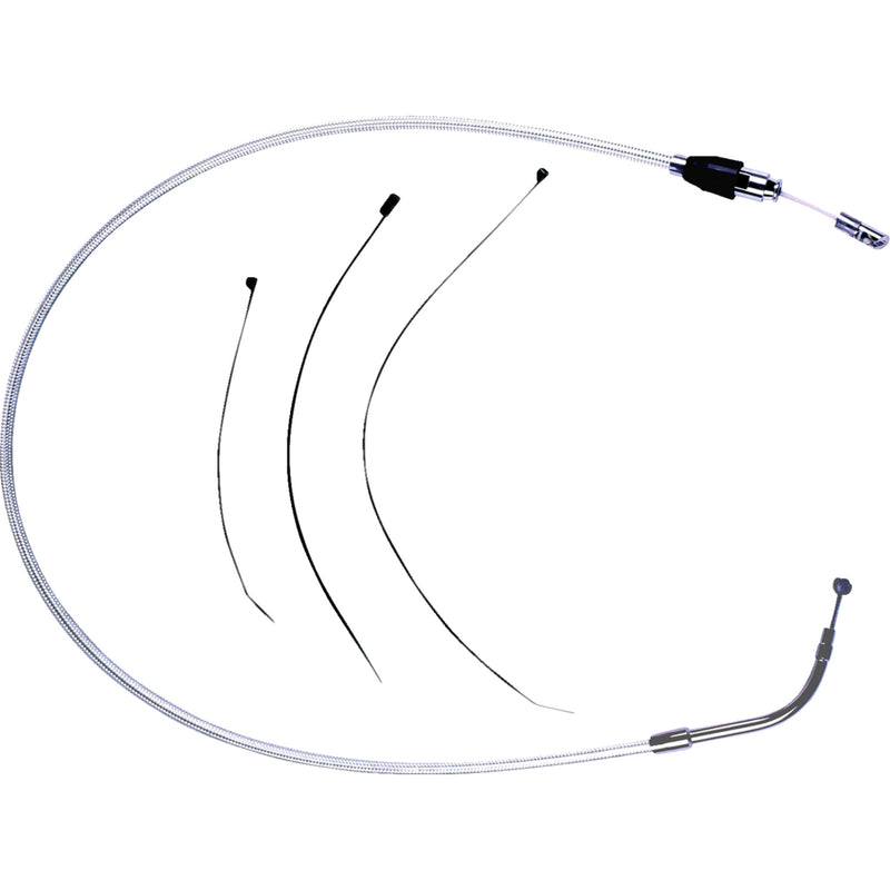 Magnum Shielding Sterling Chromite II® Quick Connect Upper Clutch Cable 47-1/4" - 32398HE For Harley Road Glide 2023-2026