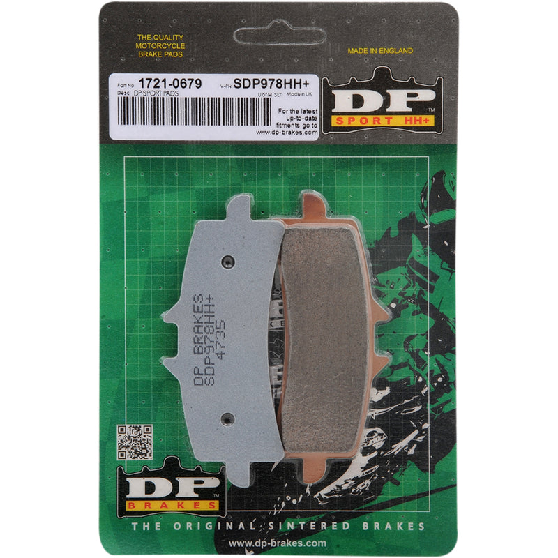 Dp Brakes Brake Pad - SDP978 For Ducati Motorcycles 2007-2024 | Triumph Motorcycles 2011-2025 | Kawasaki Motorcycles 2015-2025