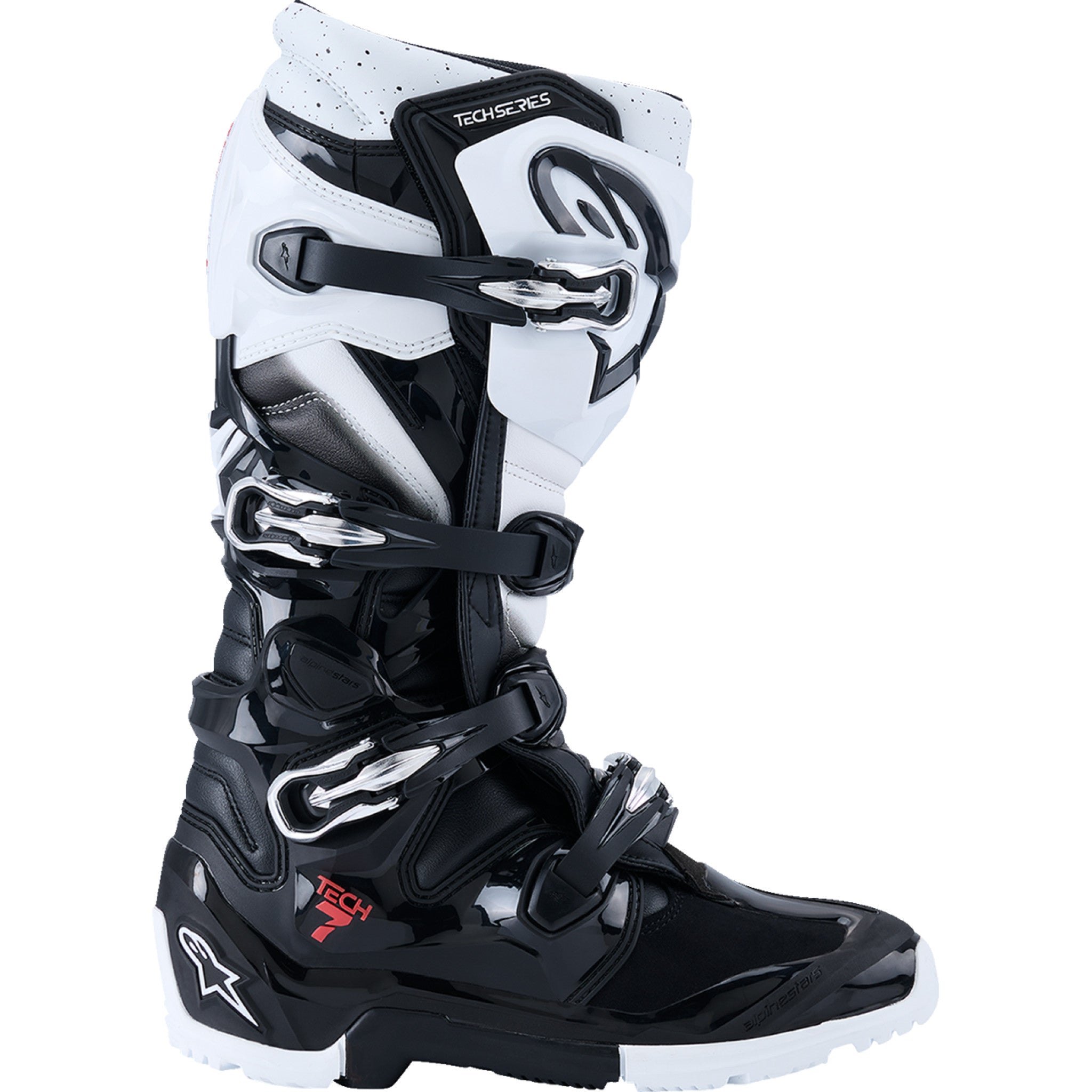 ALPINESTARS Tech 7 Enduro Boots Black/White - US - SpazCycle