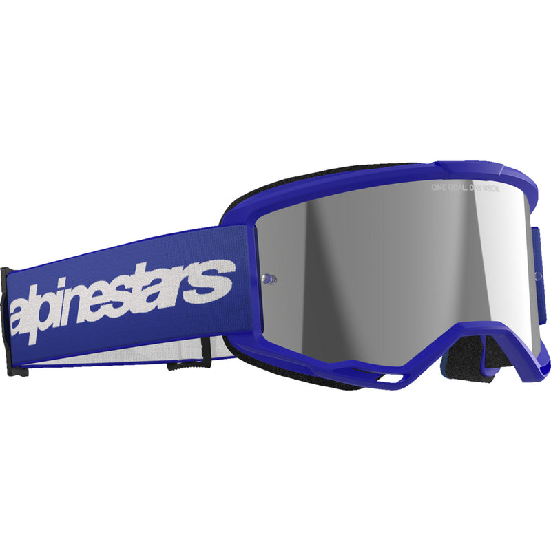ALPINESTARS GOGGLES Vision 3 Wordmark Goggle - Silver Mirror