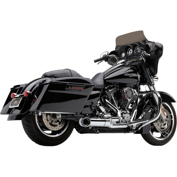 COBRA 1800-2552 6270-1 Turn Out 2-into-1 Exhaust System - Chrome