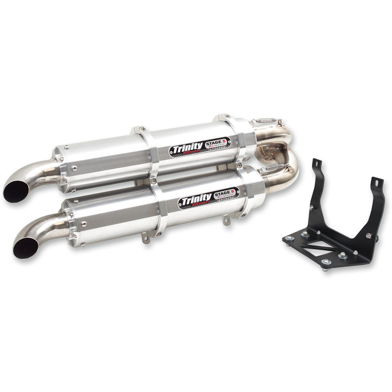 Trinity Racing Stage 5 Muffler - TR-4160S Can-Am Maverick 2017-2023