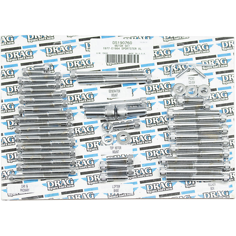 Drag Specialties Bolt Kit - DS-190760 For Harley Sportster 1977-1984