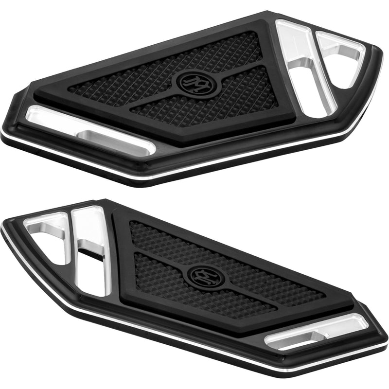 Performance Machine (pm) Superlight Floorboard - 0036-1015-BM For Harley Motorcycles 1987-2020