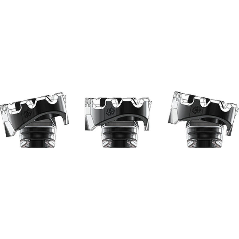 GILLES TOOLING 1620-2563 RGK-510-UF35-SET-B Tech-X Enduro Footpegs Tech-X Enduro Footpeg - Driver - Black
