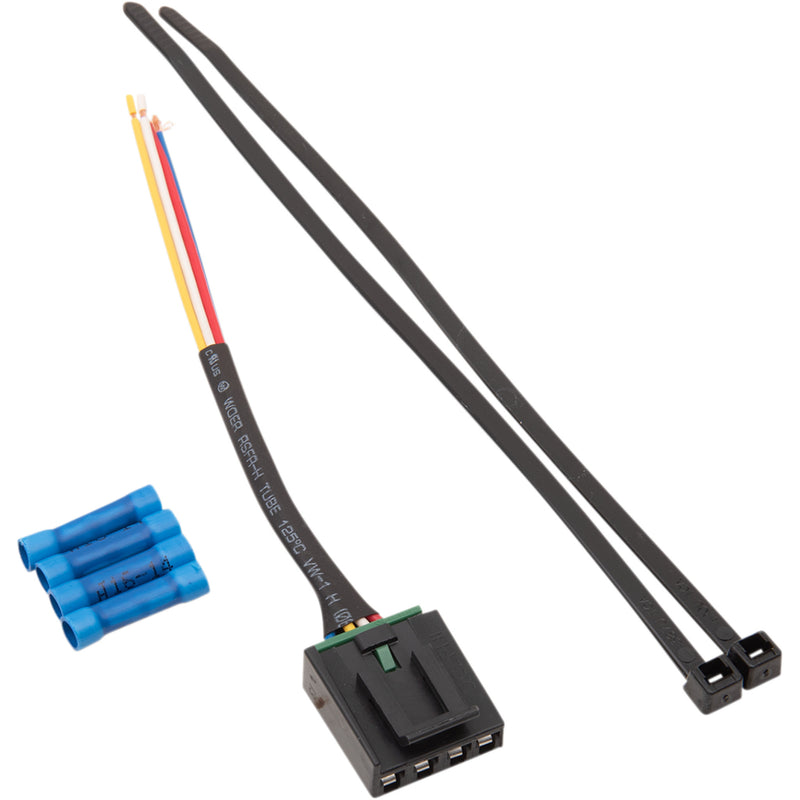 MOOSE OFFROAD 2120-1006 100-1362-PU Pigtail Harness for Ignition Switch Four-Pin Ignition Switch Pigtail Harness - Polaris