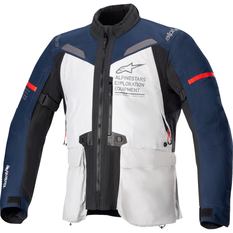 ALPINESTARS ST-7 2L Gore-Tex Jacket Ice - Gray/Dark Blue/Black