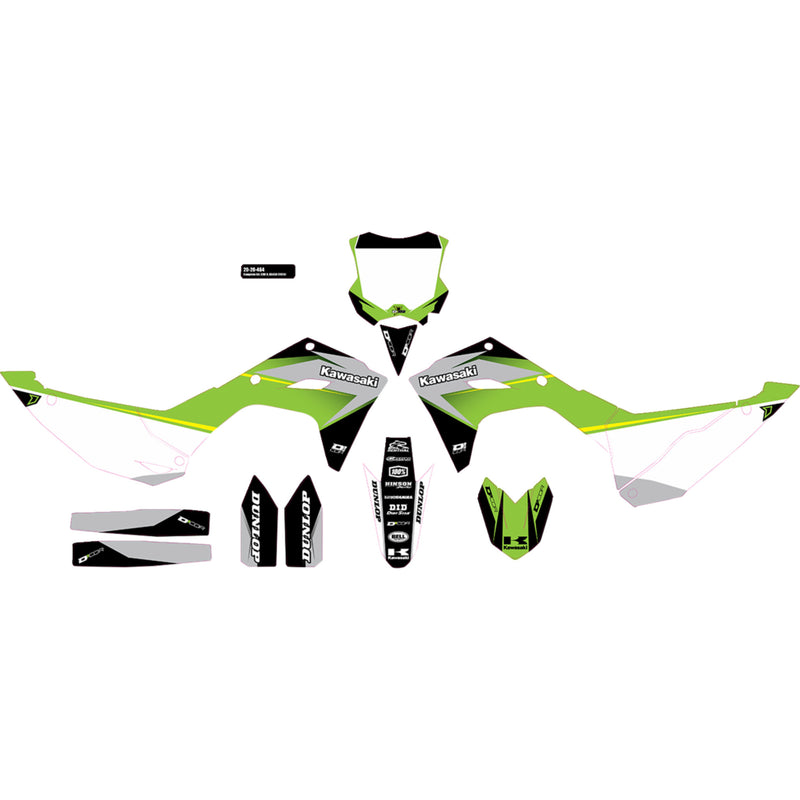 D'cor Visuals Graphic Kit - 20-20-464 Kawasaki KX 450 / KX 250 2024-2026