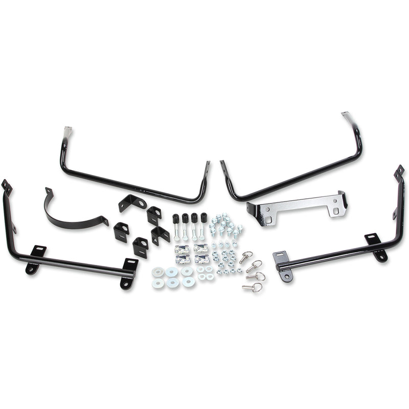 Cycle Visions Dyna Saddlebag Support - CV7405B For Harley Dyna 2000-2005