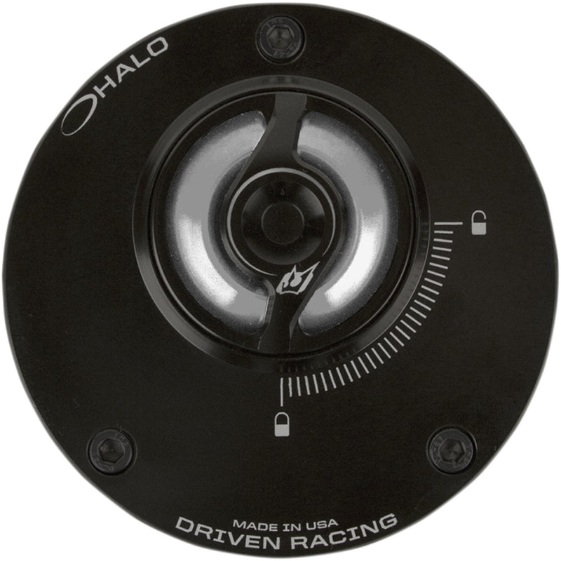 DRIVEN RACING 0703-0696 DHFC-SL Halo Fuel Cap Fuel Cap - Halo - Silver