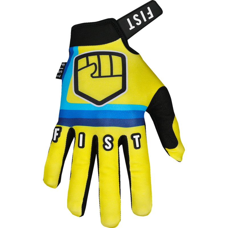 FIST HANDWEAR Strapped 90's Gloves Yellow