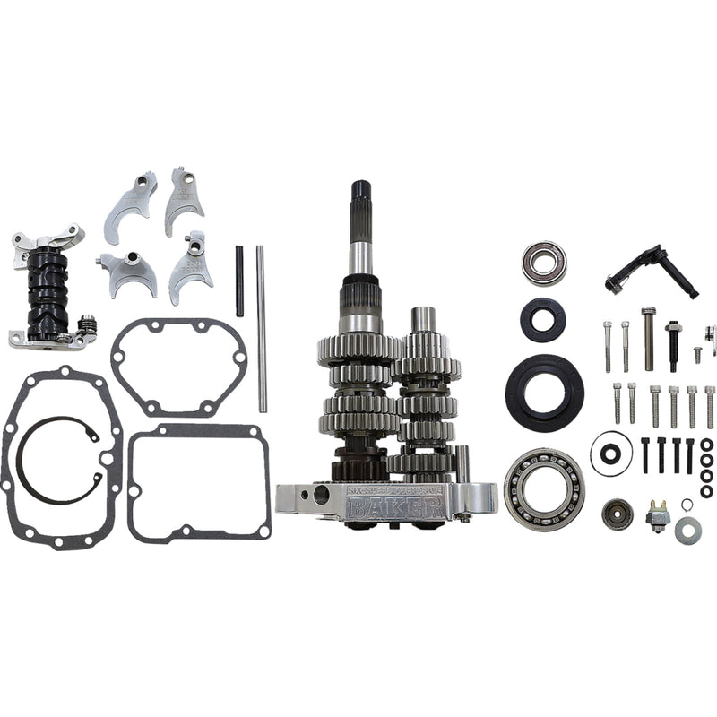Baker Drivetrain OD6 Gear Set - OD6-401S-02 For Harley 1998-2000