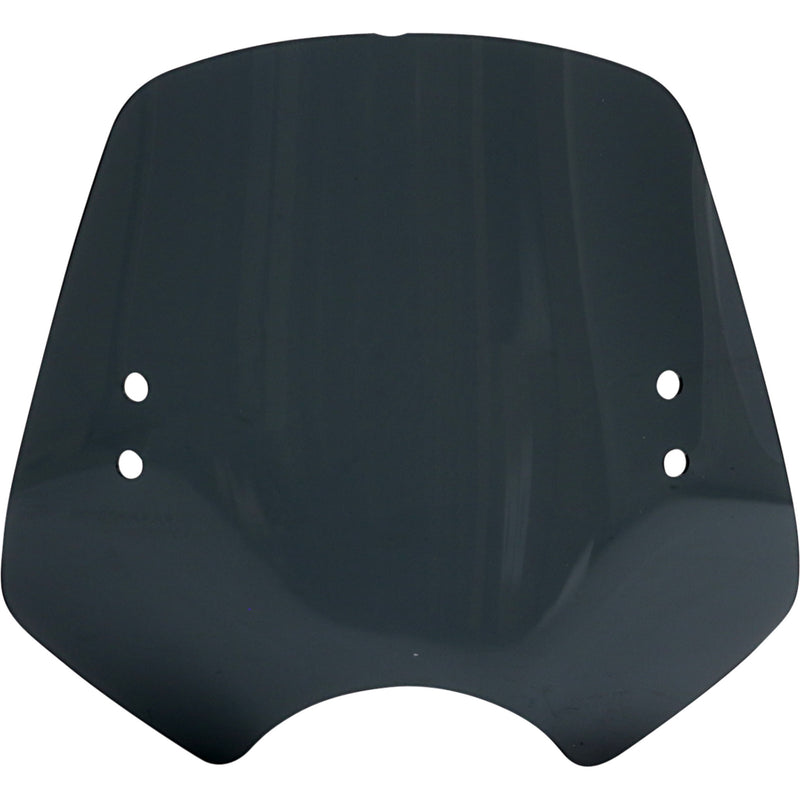 MEMPHIS SHADES 2313-0291 MEM16110 The Shooter Windshield Shooter Windshield - Dark Black Smoke