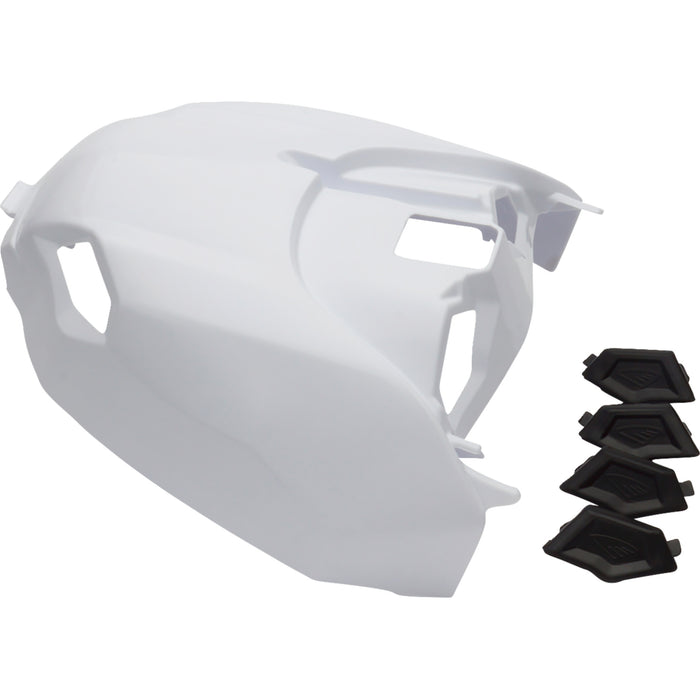CYCRA 0520-4052 1CYC-1789-30 Replacement Plastic Air Box Cover Air Box Cover - Vented - White - Yamaha