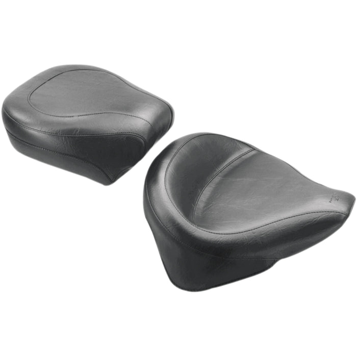 MUSTANG 0802-0485 76181 Wide Vintage Solo Seat - FLST '08-'17